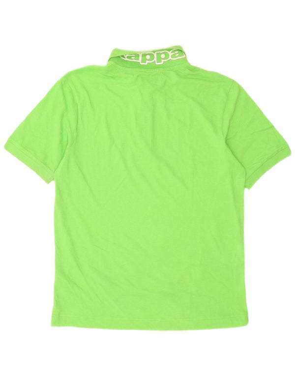 Kappa Polo Homme Vert Moyen Coton