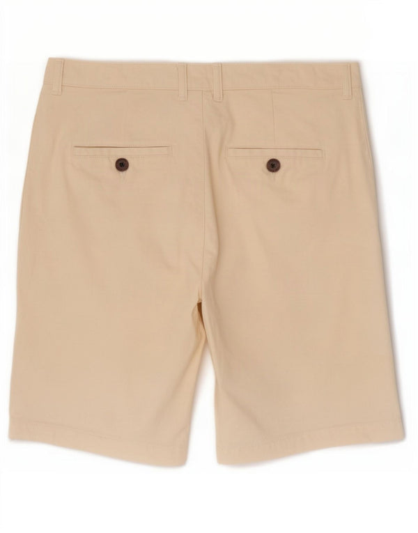 Superdry Short Chino Femme UK 14 Large W34 Coton Beige