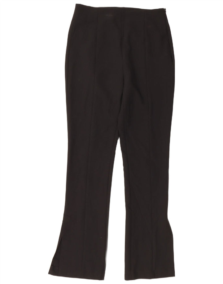 Pantalon décontracté Bootcut Femme ZARA Large Noir Polyester