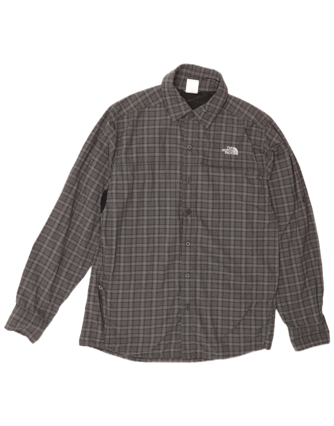 THE NORTH FACE Chemise Homme Petit Gris Check Nylon