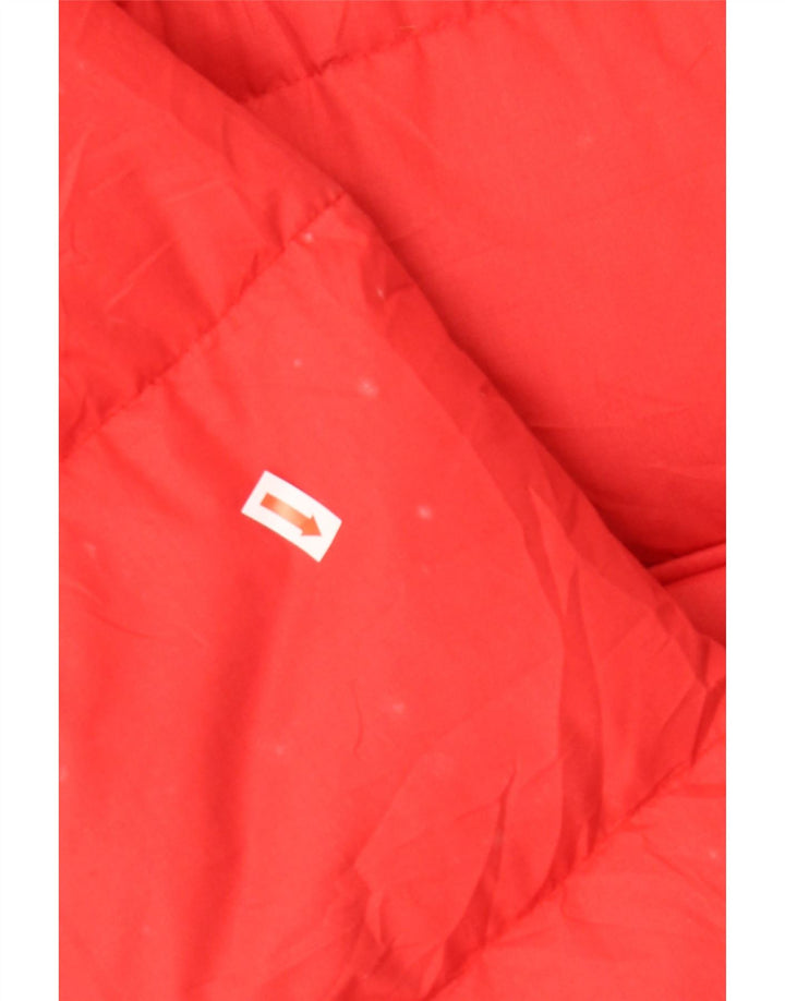 VINTAGE Mens Padded Jacket UK 36 Small Red Polyester Vintage Vintage and Second-Hand Vintage from Messina Hembry 