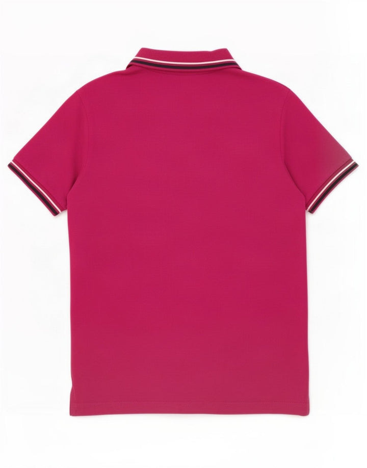 Diadora Polo Homme Rose Moyen Coton