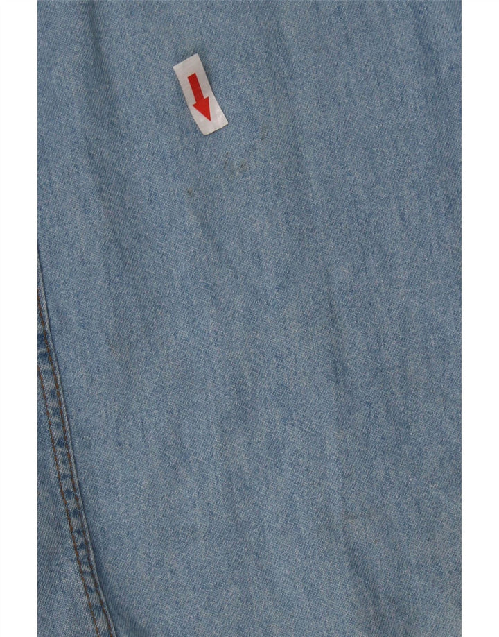 HOLIDAY Chemise en Jean Homme Bleu Moyen Coton