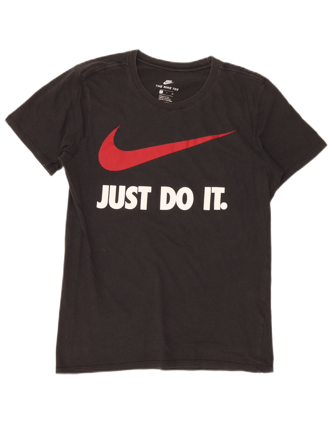 NIKE T-shirt graphique coupe athlétique pour hommes, petit, noir