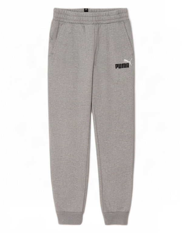Puma Pantalon de Survêtement Graphique Garçon 11-12 ans Gris Moucheté