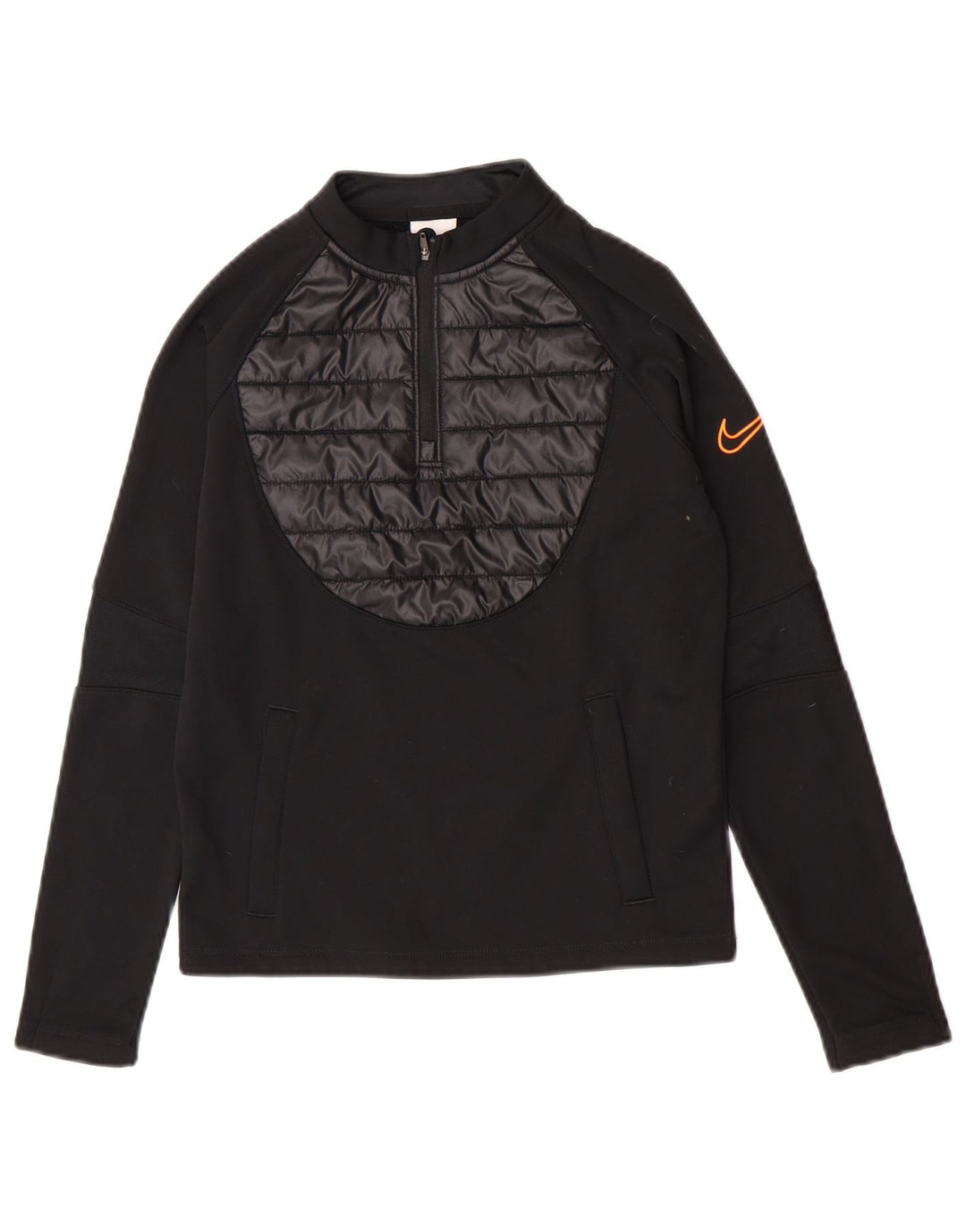 Haut de survêtement Nike Therma-Fit Pullover pour garçon 10-11 ans Noir moyen