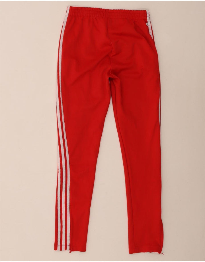 Adidas Pantalon de survêtement pour femme UK 8 Small Rouge