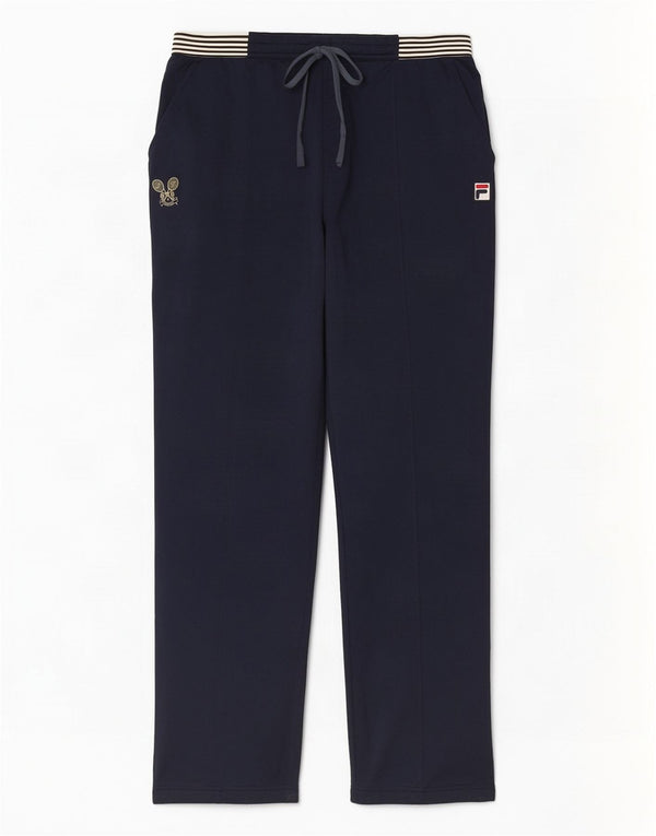 Fila Pantalon de survêtement pour femme UK 18 XL Bleu marine Polyester