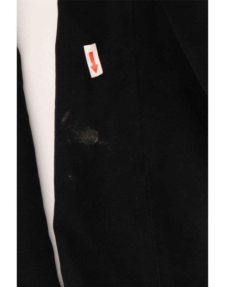 Massimo Dutti Manteau Homme EU 48 Moyen Noir Coton