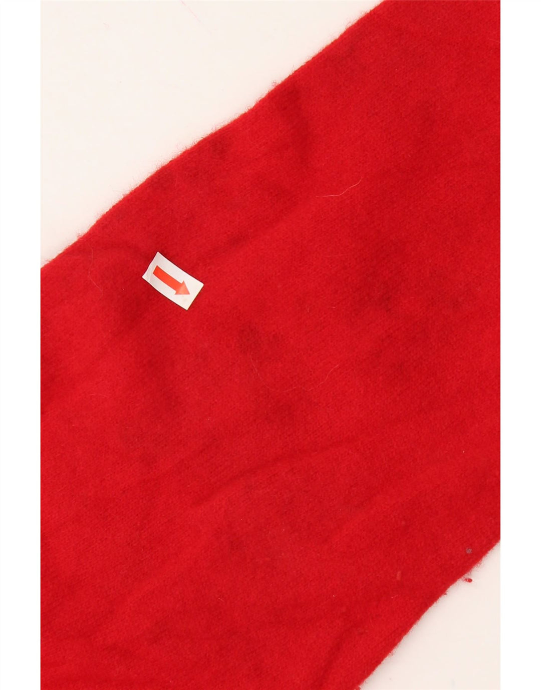 BENETTON Womens Cardigan Sweater UK 14 Medium Red Wool Vintage Benetton and Second-Hand Benetton from Messina Hembry 