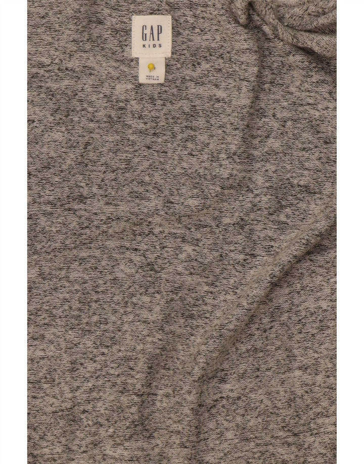 Gap Pull Cardigan Ouvert Fille 8-9 Ans Rayonne Gris Moyen
