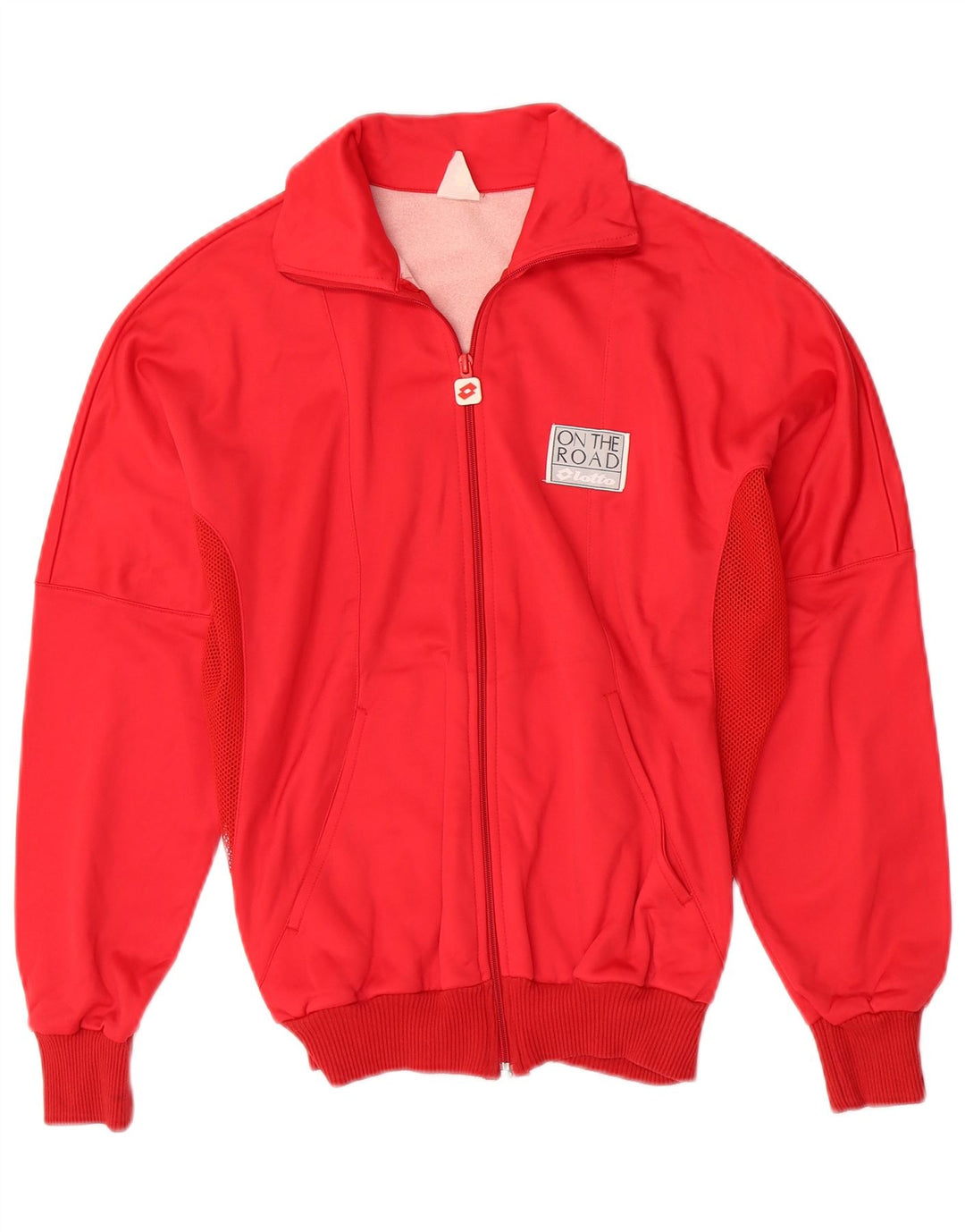 Lotto Veste de survêtement pour femme UK 10 Small Rouge Polyamide