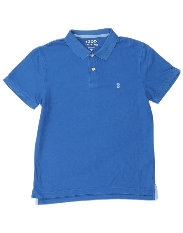 Izod Polo Slim Fit Homme Bleu Moyen Coton