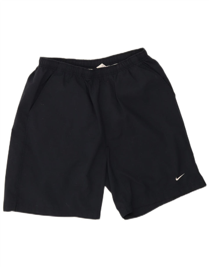 Nike Short de sport pour homme Taille L Bleu marine