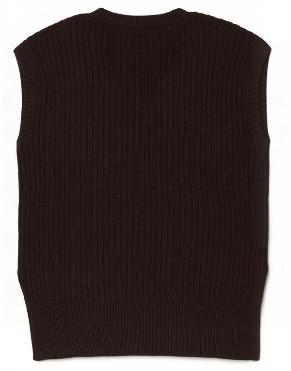 Marks & Spencer Débardeur pour femme UK 10 Petit coton noir