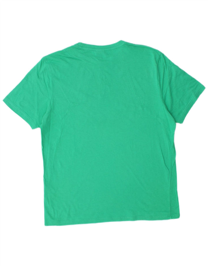 North Sails T-Shirt Graphique Homme Vert Moyen Coton