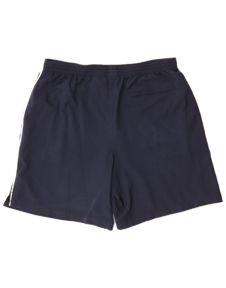 Short de sport Nike pour hommes, grand, bleu marine, polyester