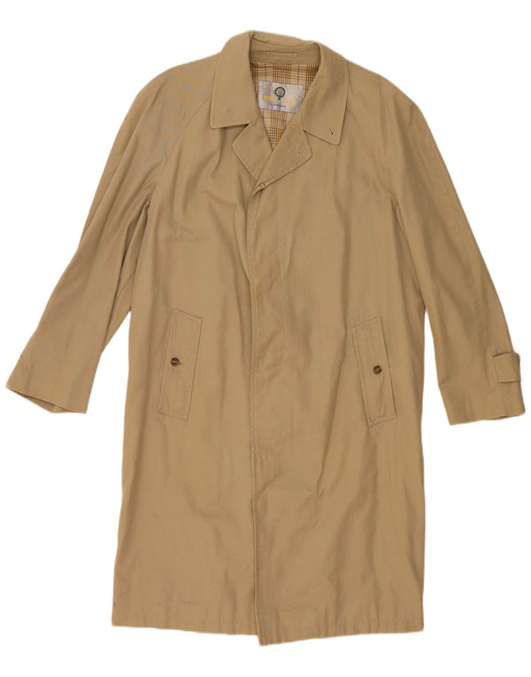 Hyde Park Mens Trench Coat UK 40 Grand Coton Beige