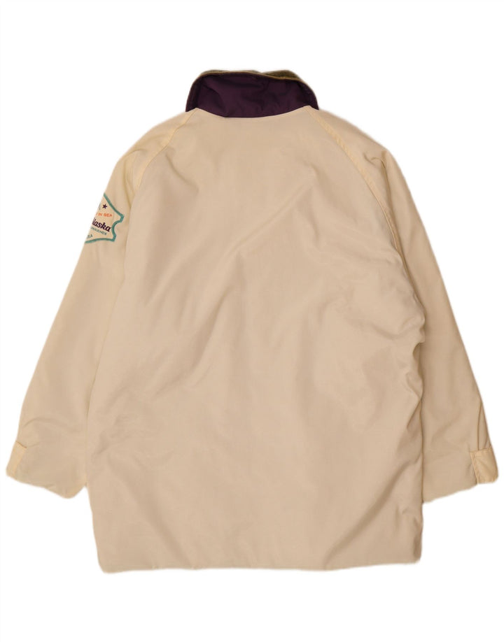 Carrera Veste coupe-vent graphique pour homme UK 38 Medium Off White Colourblock