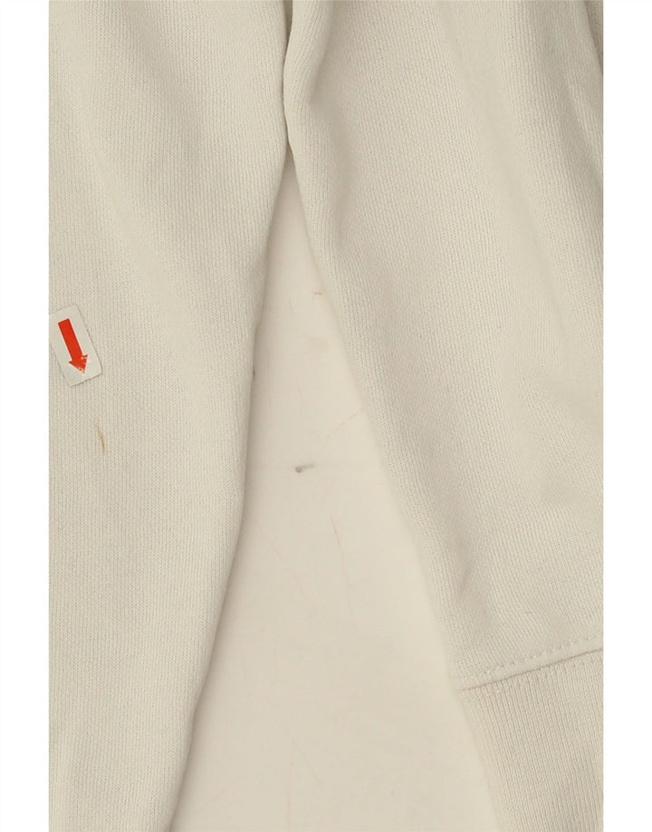 Champion Pull à capuche surdimensionné pour femme UK 10 Petit Blanc