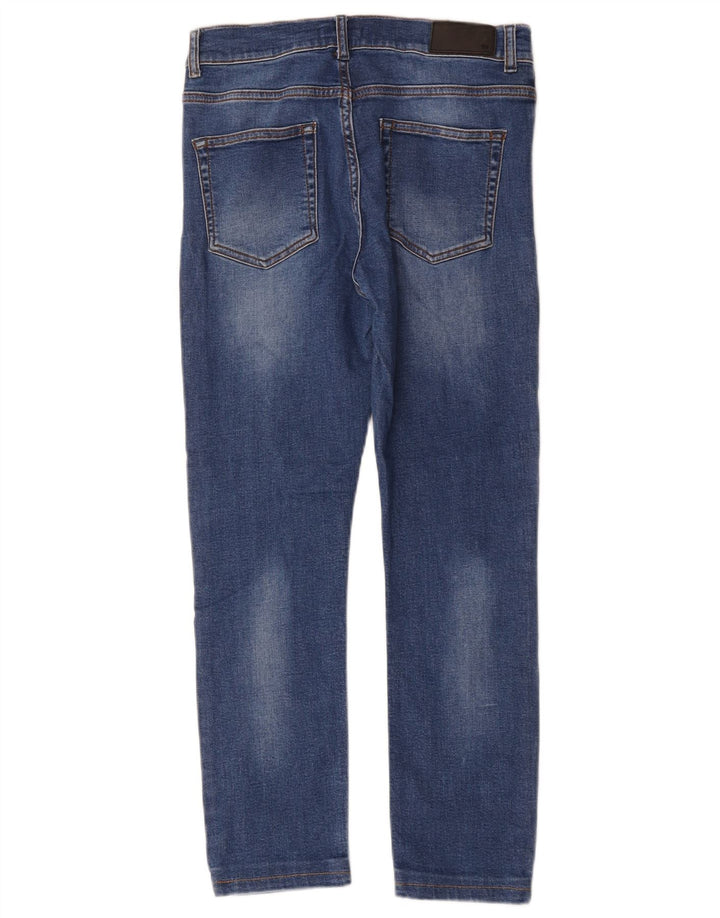 Whistles Jean Court Femme W28 L24 Bleu Coton