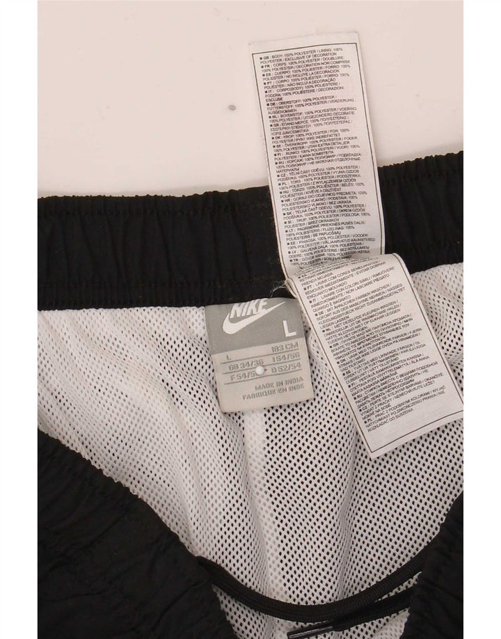 Nike Pantalon de survêtement pour homme Pantalon de jogging Large Noir Polyester