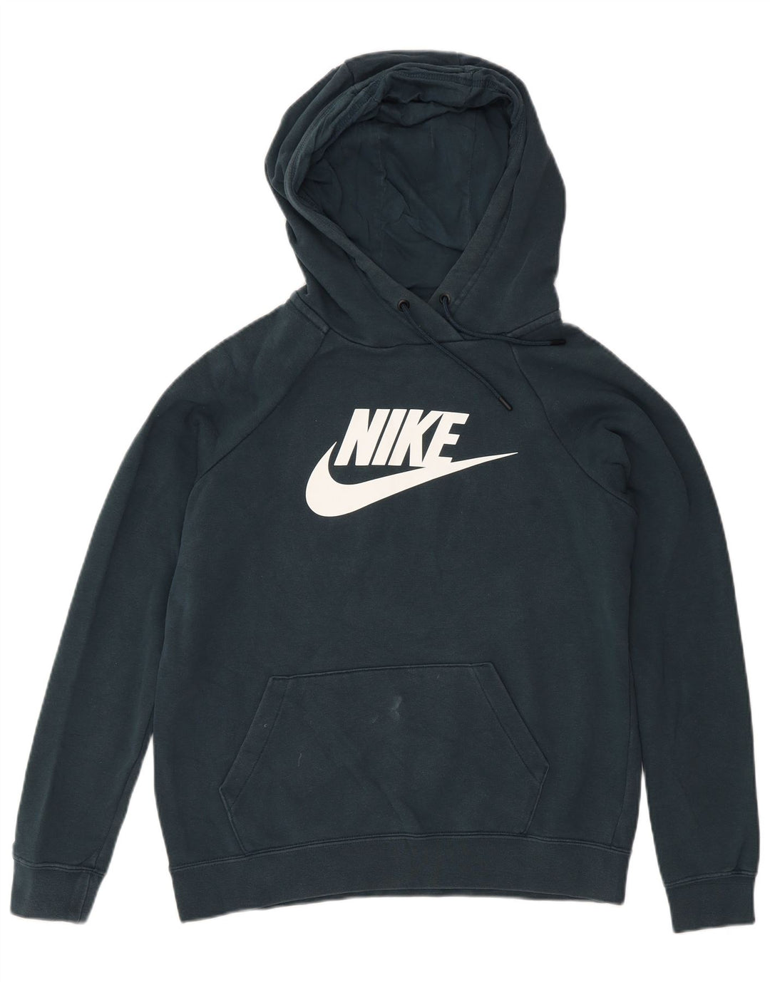 Nike Pull à capuche graphique pour homme Petit coton bleu