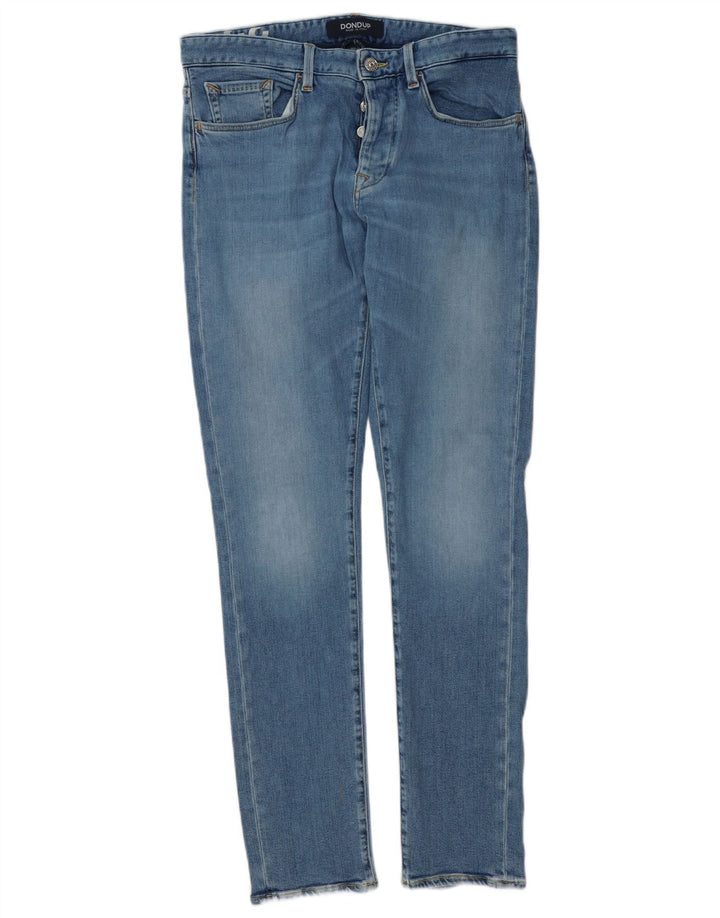 Dondup Jean Slim Homme W32 L32 Bleu Coton