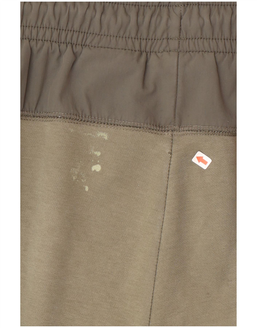 Nike Pantalon de survêtement pour homme Large en coton color block vert