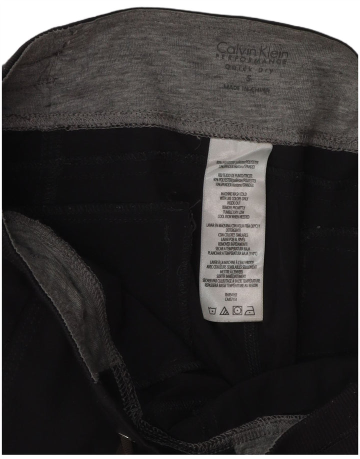 CALVIN KLEIN Pantalon de survêtement pour femme Joggers UK 10 Small Gris Polyester