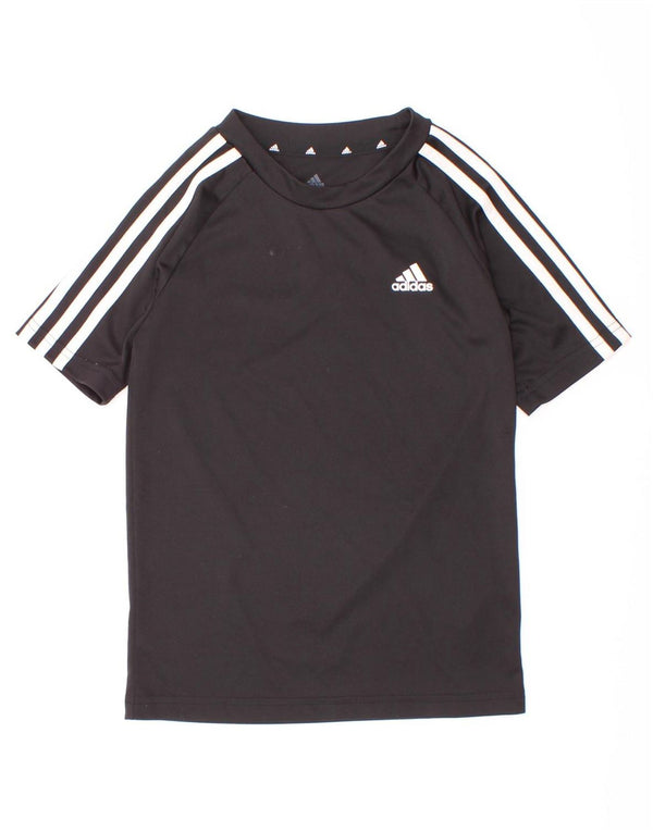 Adidas Garçon Aeroready T-Shirt Top 7-8 ans Noir Polyester