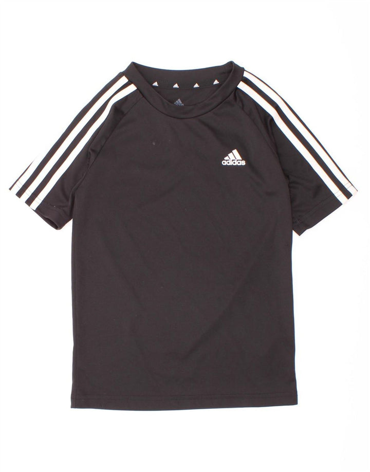 Adidas Garçon Aeroready T-Shirt Top 7-8 ans Noir Polyester
