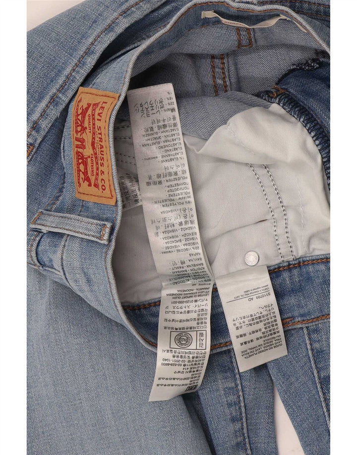 Levi's Jean 314 Shaping Straight Femme Bleu W28 L32 Coton