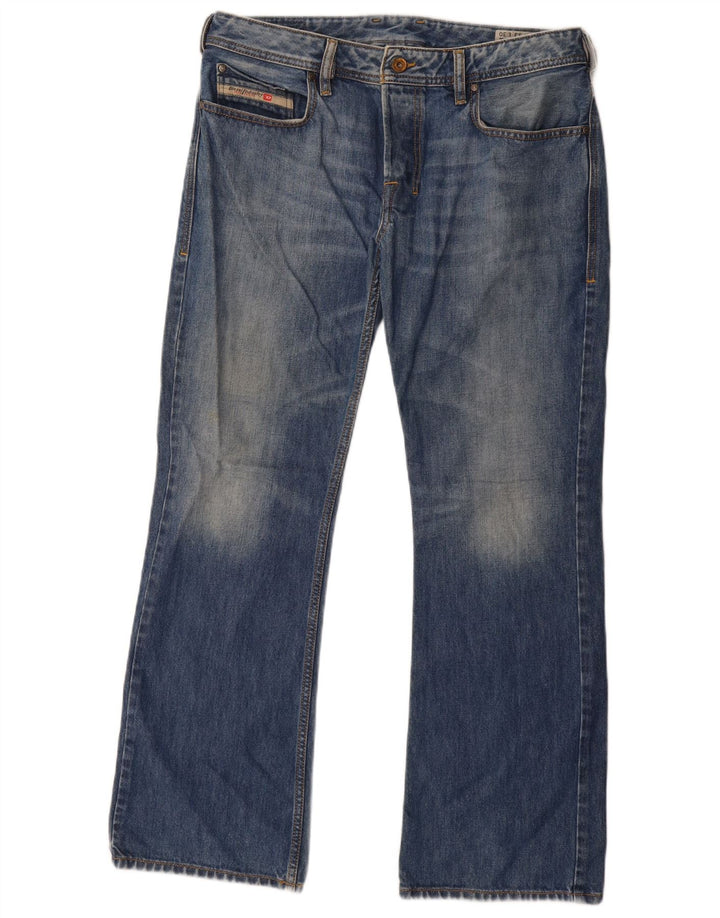 Jean Bootcut Regular Zatiny Femme Diesel W33 L30 Bleu Coton