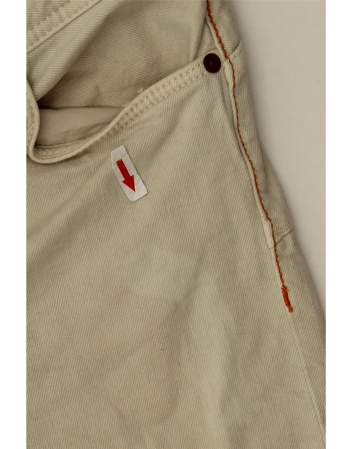 Liu Jo Short décontracté régulier pour homme W31 en coton beige moyen