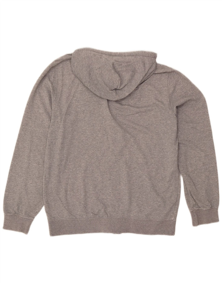 Champion Pull à capuche zippé graphique pour homme XL Gris Coton
