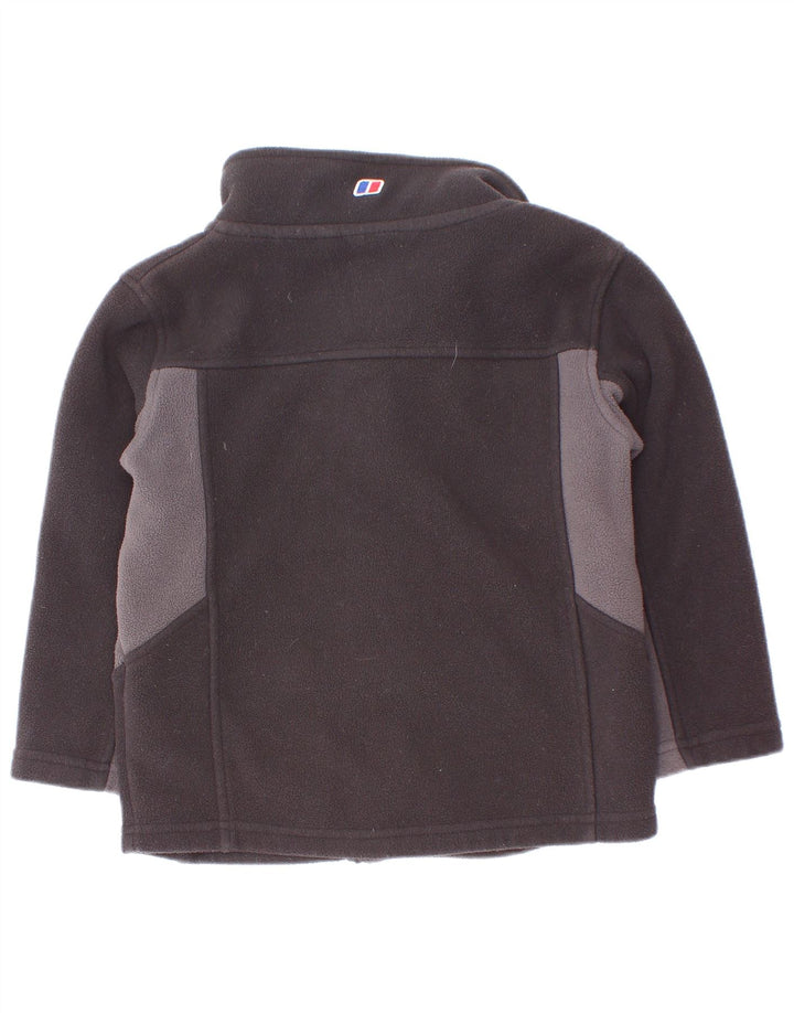 Bergans Veste polaire garçon 5-6 ans Noir Colourblock Polyester