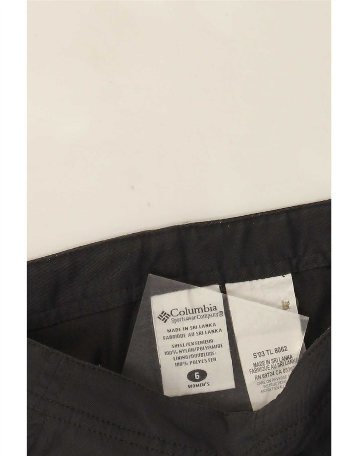 Columbia Pantalon droit femme US 6 Medium W26 Gris Nylon