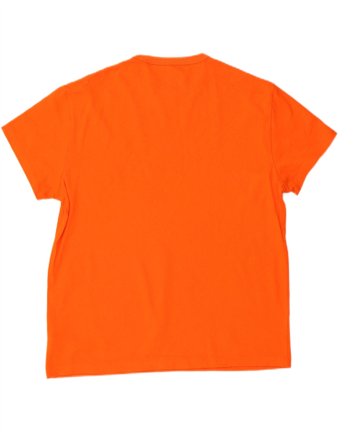 POLO RALPH LAUREN T-shirt coupe classique pour hommes, grand coton orange