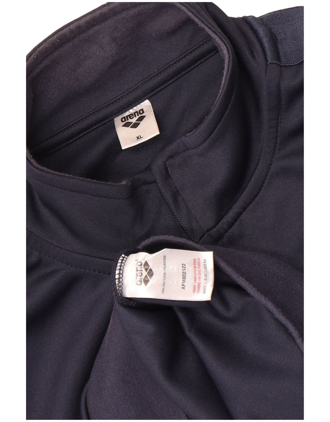 Arena Veste de Survêtement Homme XL Bleu Marine Polyester