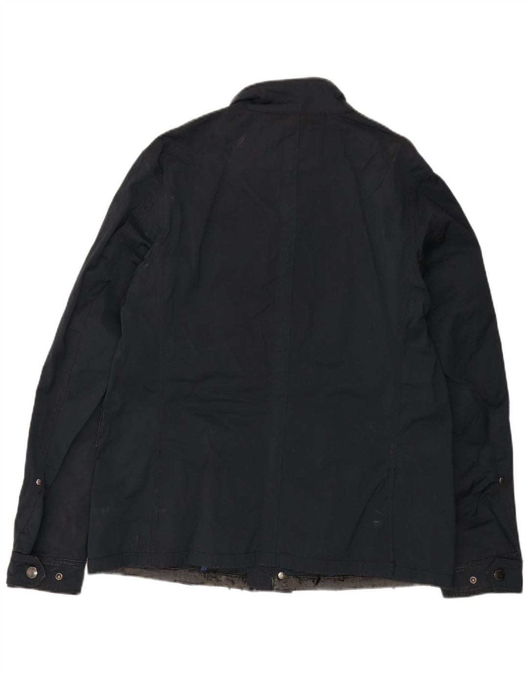 Zara Veste utilitaire pour homme UK 42 XL Bleu marine Polyester