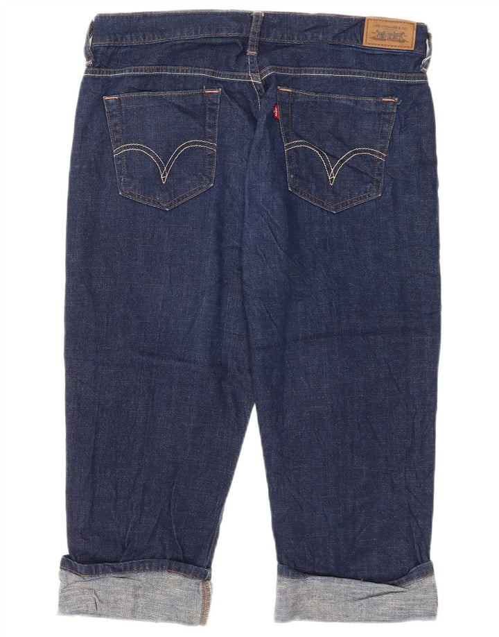 Levi's Jean Capri 515 Femme US 10 Large W32 L19 Bleu Coton