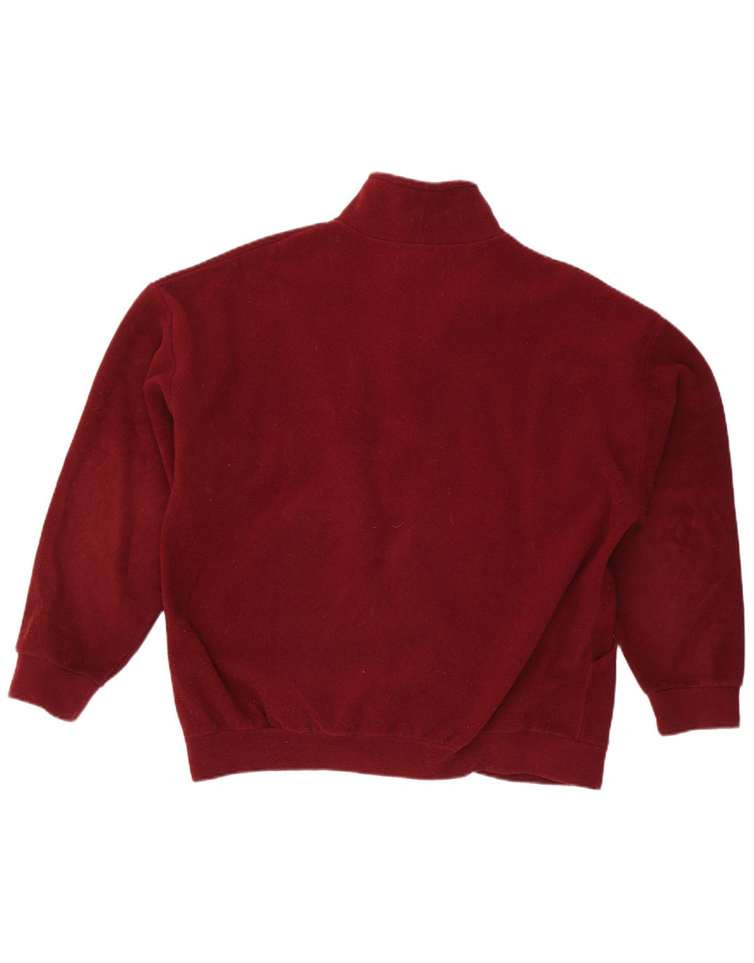 veste polaire homme vintage UK 42 XL Polyester Marron