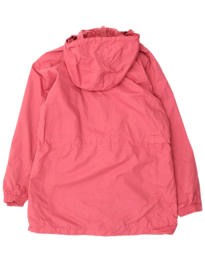 Mountain Warehouse Veste de pluie à capuche pour femme UK 16 Large Rose Polyester
