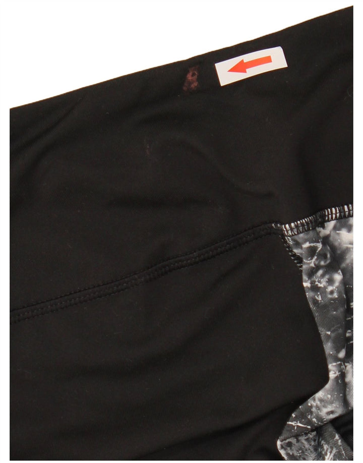 The North Face Leggings graphiques pour femmes UK 14 Medium Black Colourblock