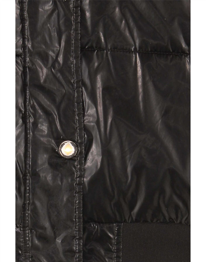Guess Veste matelassée à capuche fille 13-14 ans Noir Polyuréthane
