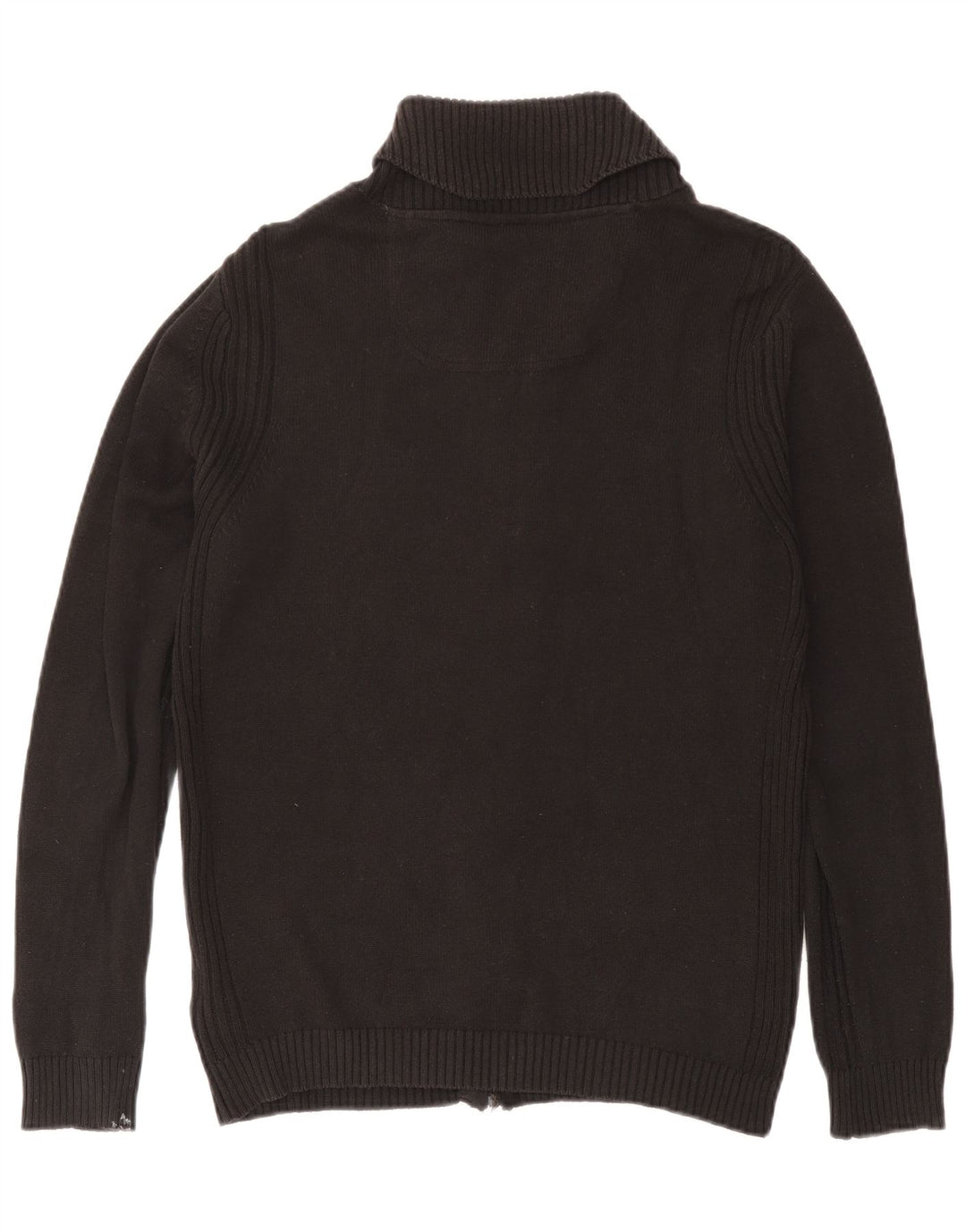 Diesel Pull Cardigan Zippé Homme Gris Moyen Coton
