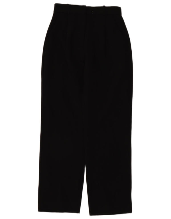 Abercrombie & Fitch Pantalon décontracté taille haute pour femme US 00 2XS W24 L28 Bla