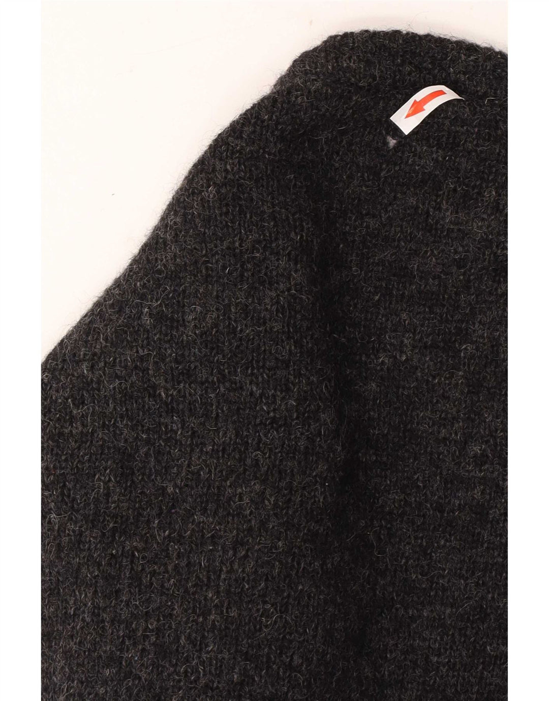 Rodrigo Pull col V pour homme en laine gris à losanges/diamants