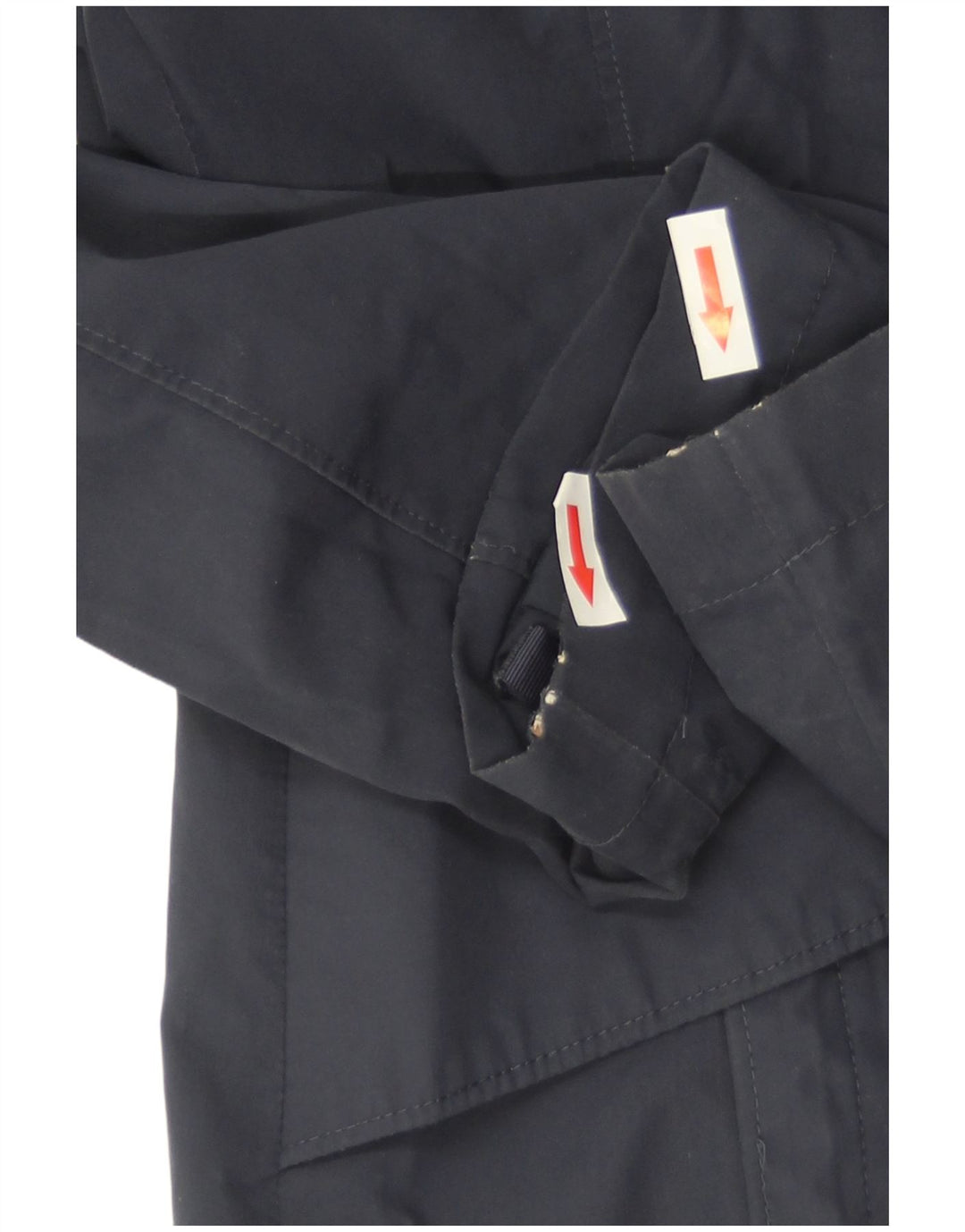 The North Face Imperméable à capuche pour femme UK 14 Medium Bleu marine Polyester